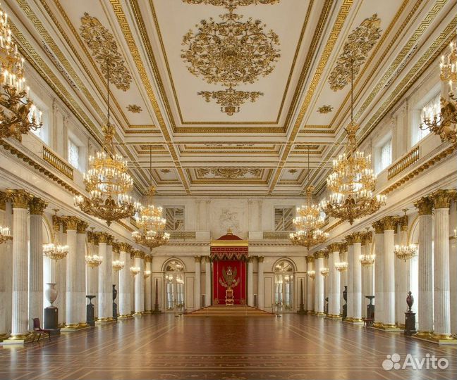 Санкт-Петербург Топ-Экскурсия Эрмитаж за2часа— вми