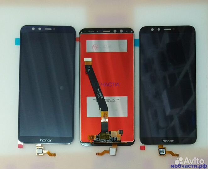 Дисплей Стекло Honor 9 Lite Черный Синий Серый