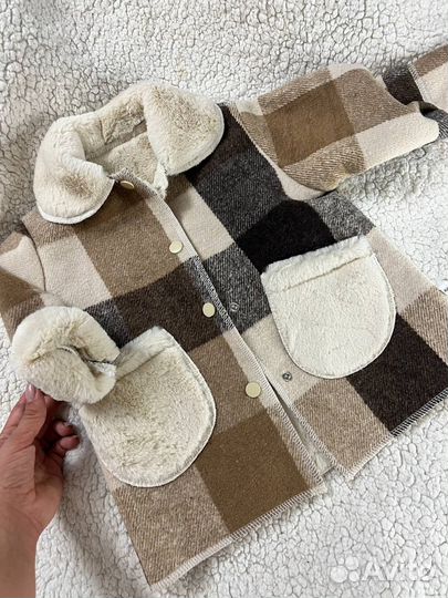 Пальто детское новое