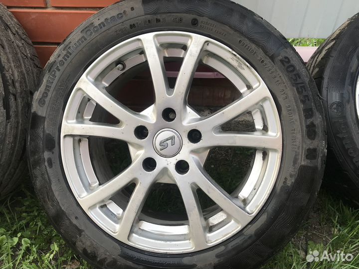 Летняя резина 205 55 r16 4 шт