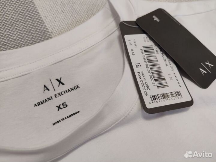 Футболка armani exchange майка армани AX ах