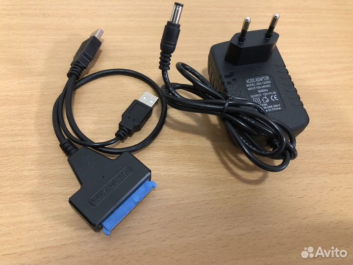 Usb SATA + блок питания 12в для hdd 3.5