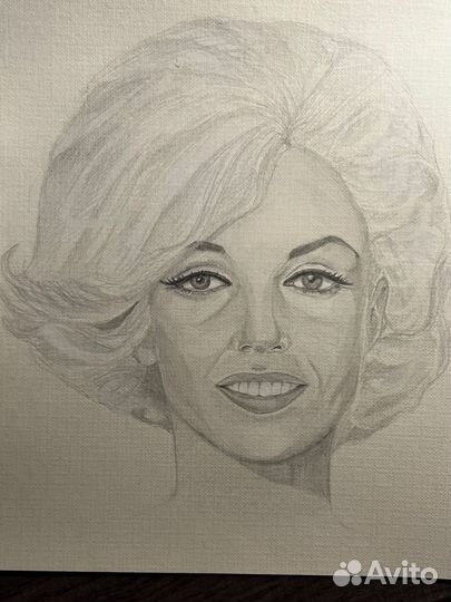 Портрет Мерлин Монро