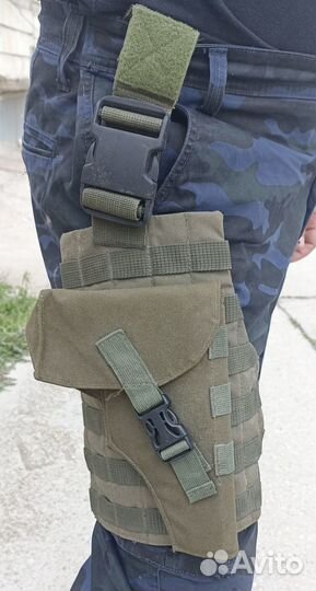 Набедренная разгрузка с пистолетный подсумком