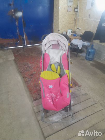 Детские санки коляска бу