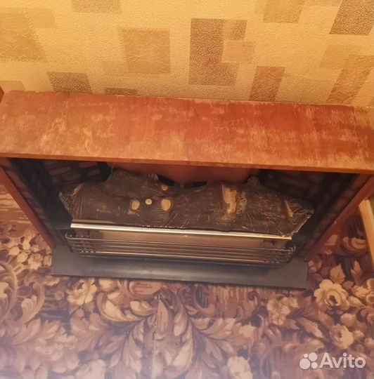 Электрический камин с подсветкой