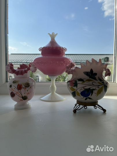 Опаловая ваза