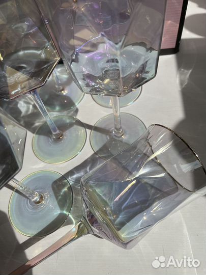 Бокалы 6 штук