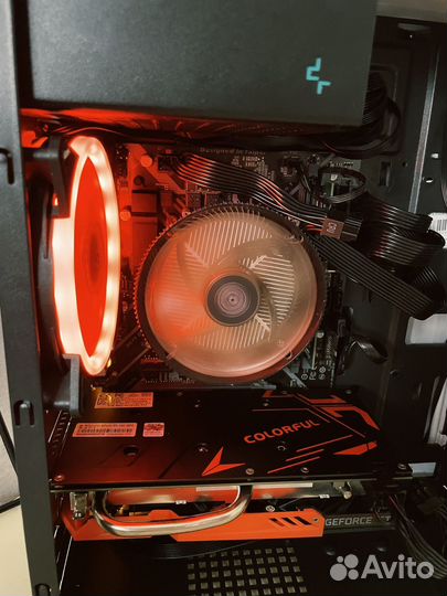 Мощный новый игровой пк 9100f/1660super/ddr4/16gb