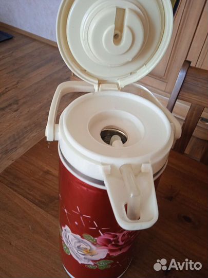 Настоящий Китайский термос с помпой из СССР