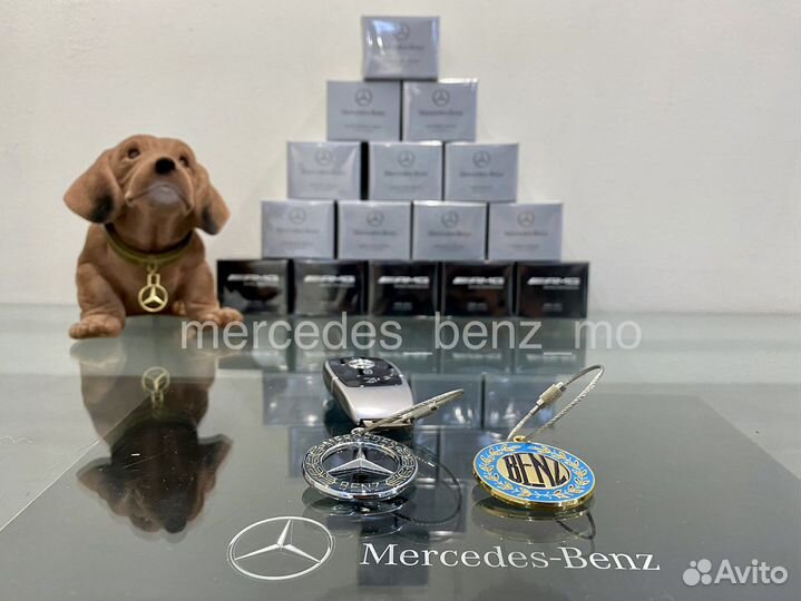 Брелок на ключ Мерседес Бенц эмблема 1909 г