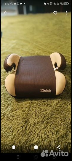 Автокресло бустер от 15 кг до 36