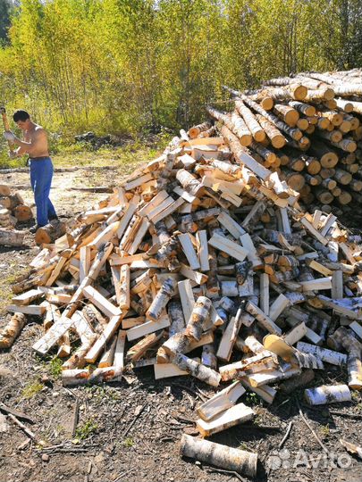 Дрова-горбыль берёзовый