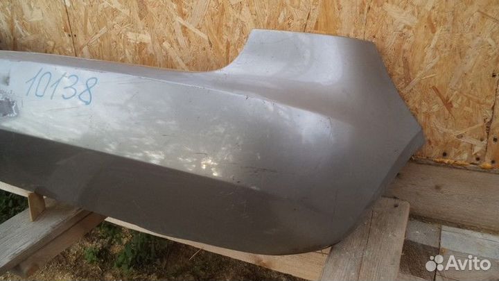 Бампер задний Skoda Fabia 2007-2015