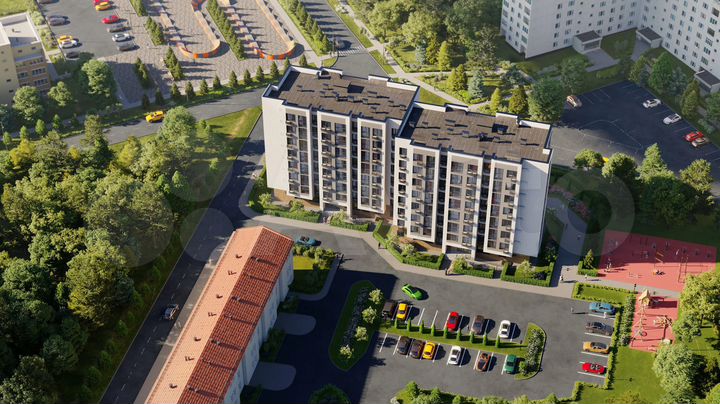 2-к. квартира, 61,5 м², 3/8 эт.