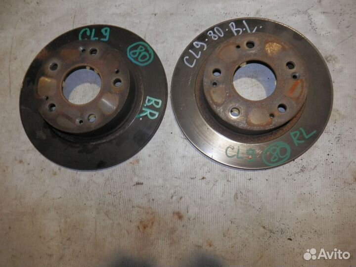 Диск тормозной Honda Accord 7 CR-V 2 Civic 8 280мм