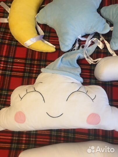 Бортики в кроватку