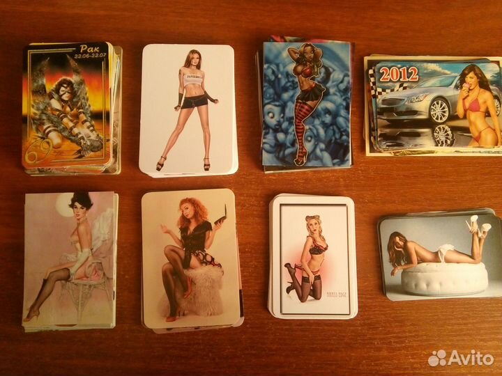 Карманные календарики. Девушки (эротика)