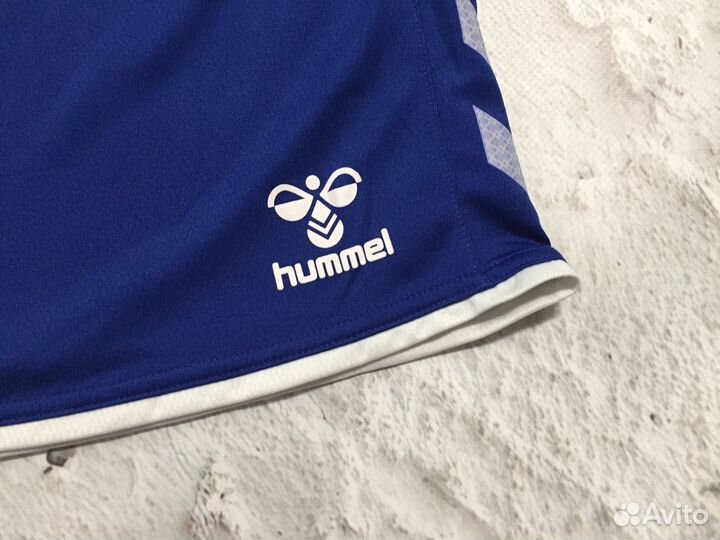 Шорты Hummel спортивные синего цвета (L-XL)