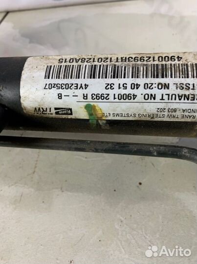 Рулевая рейка Renault Duster HSA 2010-2015