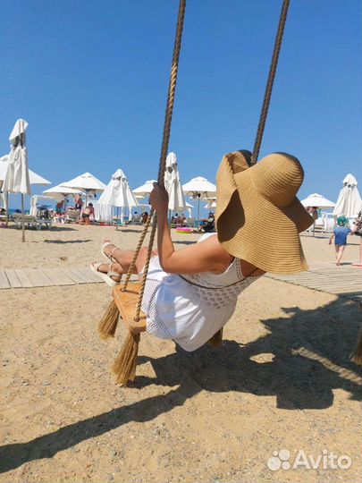 Шляпа женская пляжная