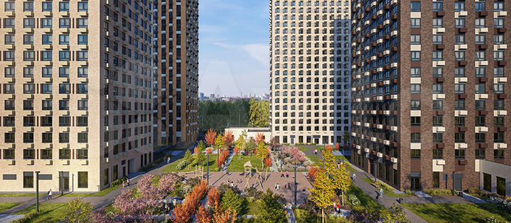 Квартира-студия, 25,5 м², 18/33 эт.