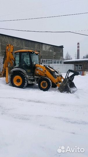 Услуги экскаватора-погрузчика JCB