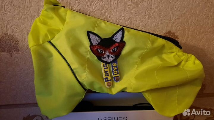 Дождевик для маленькой собаки