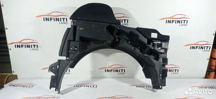 Обшивка боковая запасного колеса левая Infiniti