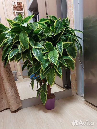 Искусственное дерево в горшке