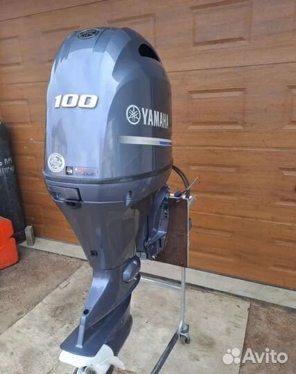 Лодочный мотор Yamaha (Ямаха) f 100 fetl б\у