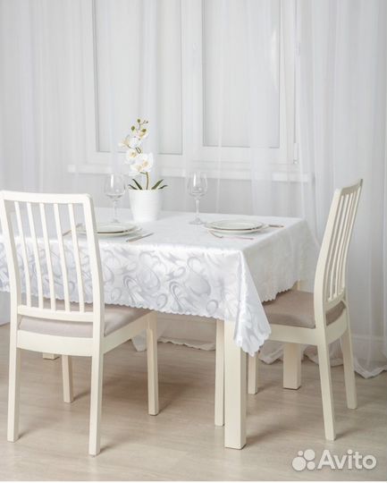 Скатерть белая