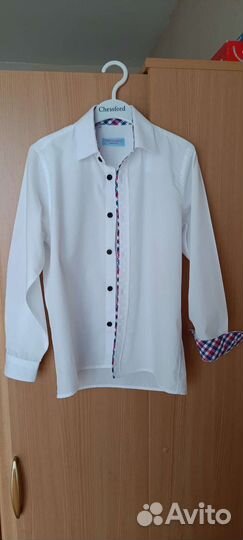 Рубашки на мальчика 122 128