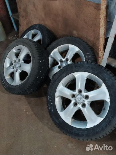 Зимние колеса в сборе r16 5x114.3