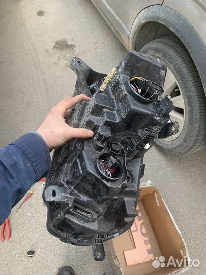 Фары на renault logan 2