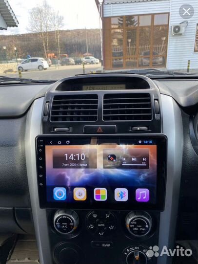 Магнитола на suzuki grand vitara