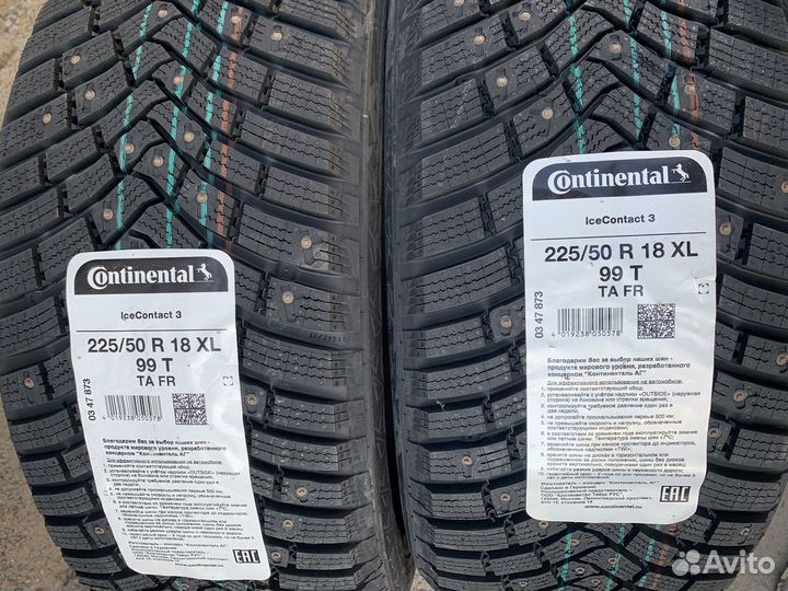 Continental IceContact 3 225/50 R18 99T