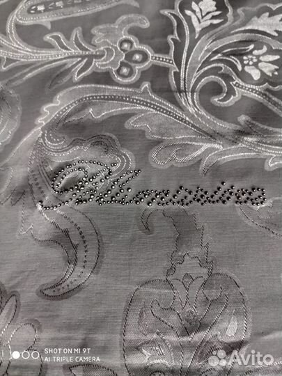 Новый комплект евро белое Blumarine