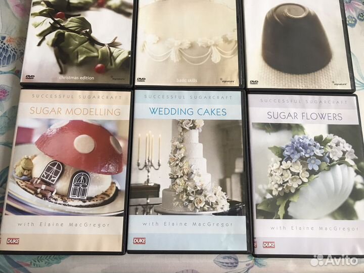 Обучающие DVD диски для кондитеров