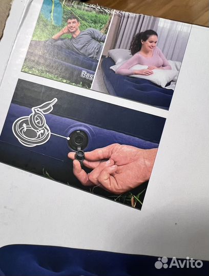 Матрас надувной+ насос