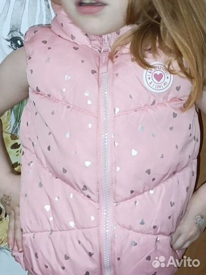 Жилетка для девочки 92