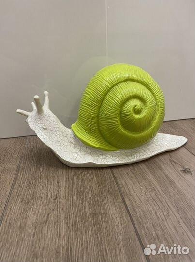 Декоративная фигурка улитка