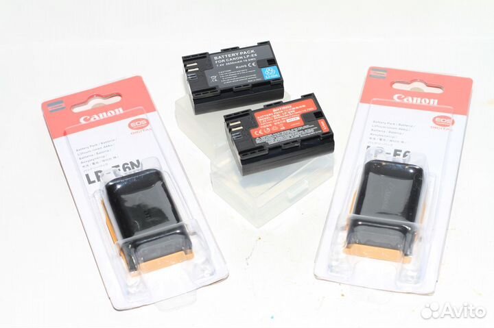 Аккумуляторы для Canon LP-E6