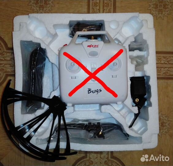 Квадрокоптер mjx bugs 3 / bugs 3 h / ex 2 h