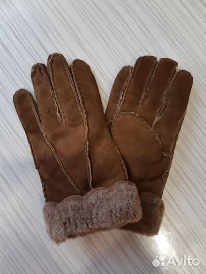 Перчатки зимние натуральный мех