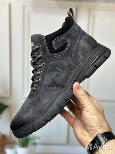 Топсайдеры зимние великан