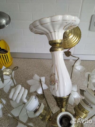 Люстра потолочная бу