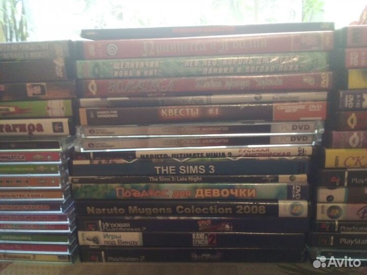 Мультики и игры на DVD