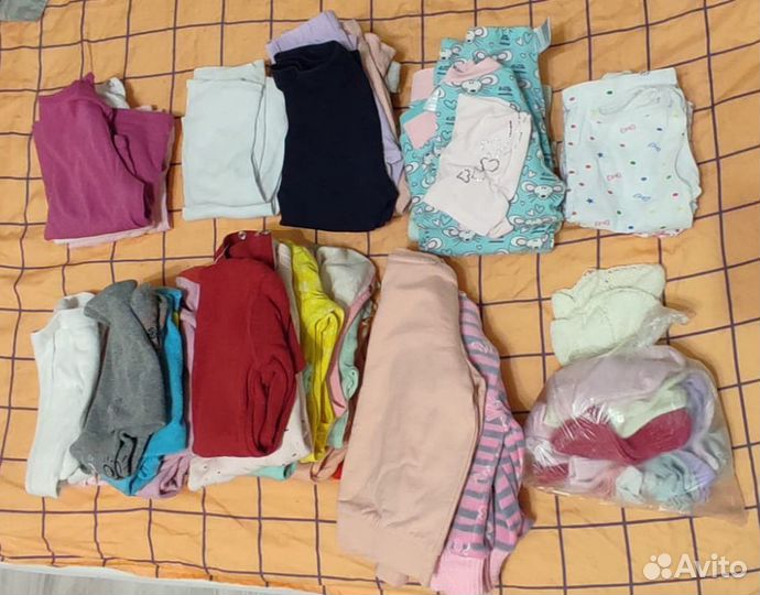 Детские вещи пакетом на девочку
