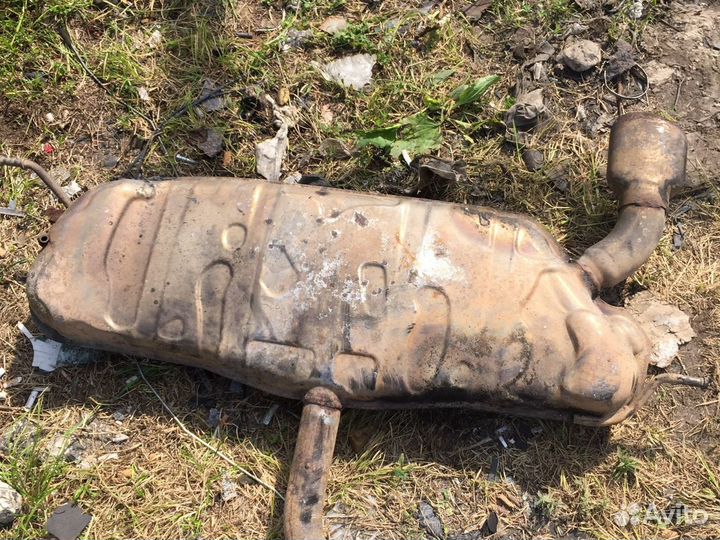 Глушитель труба Skoda Yety